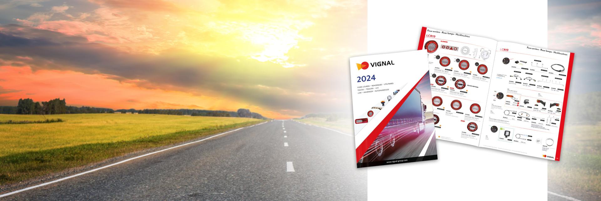 Banner vignal catalog 2024 home page